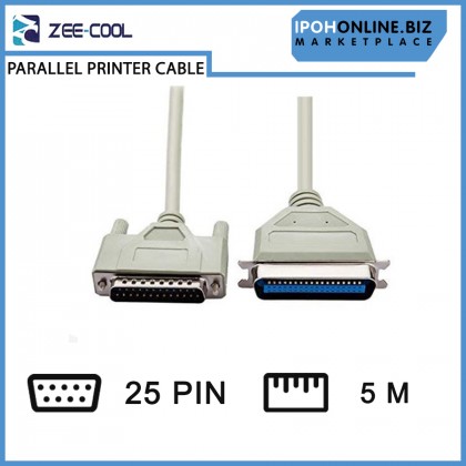 ZEE-COOL 5M 25PIN Parallel Printer Cable ZEE-COOL 5M 25PIN Parallel Printer Cable